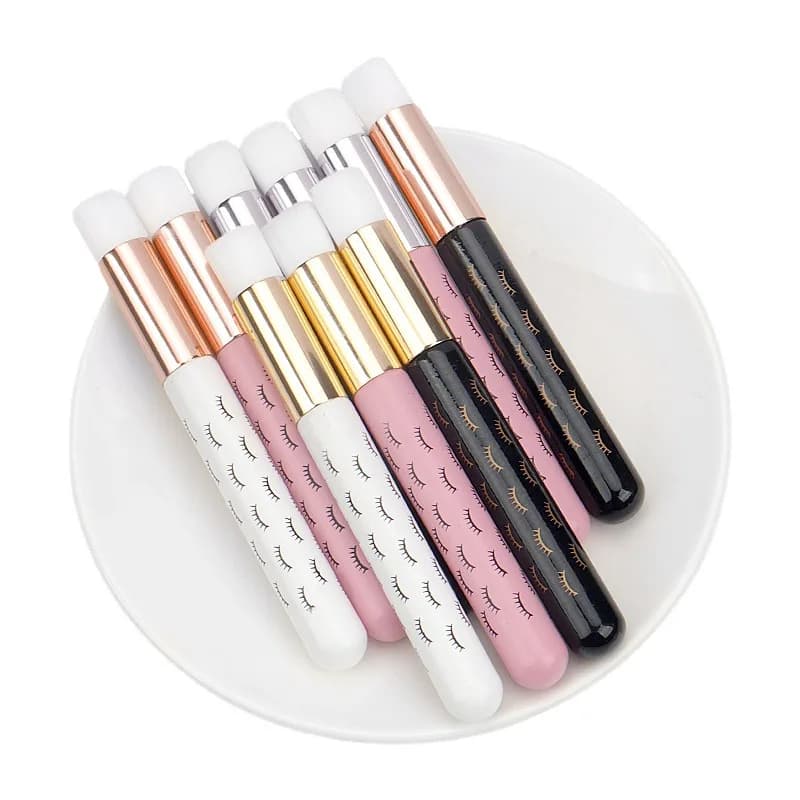 1/5PCS Eyelash Cleaning Brush lash Extension Applicator Eyebrow Nose Brushes Washing Bottle Skin Care Makeup Tool clean Supplies - 4