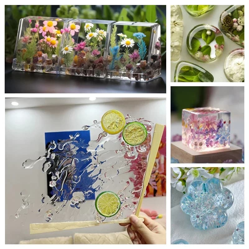 صمغ راتنج UV للمجوهرات التي تصنعها بنفسك ، راتنجات الايبوكسي ومصابيح فوق البنفسجية ، شفافية عالية ، تجفيف سريع ، صلابة عالية ، 20 جم ، 50 جم ، أو جي ، - 6