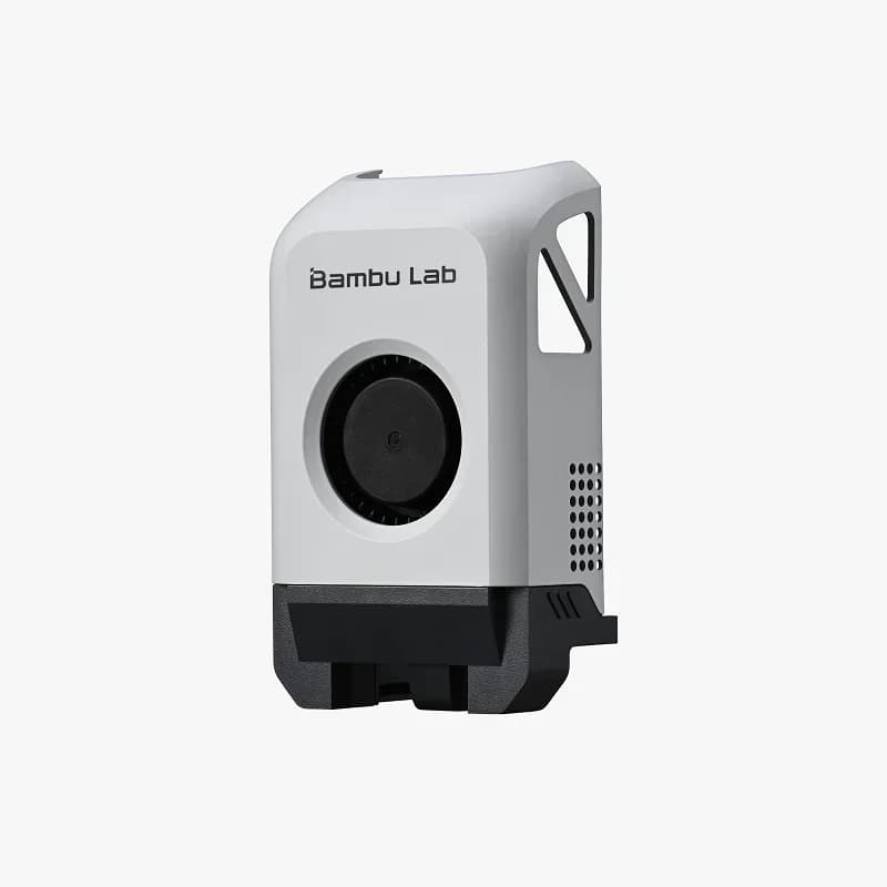 غطاء أمامي أصلي لطابعة Bambu Lab ثلاثية الأبعاد P1s/p1p/x1c مع تجميع المروحة وسكن أمامي لطابعة Bamboo X1 P1 ثلاثية الأبعاد
