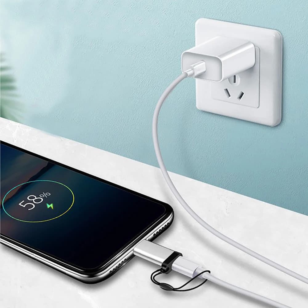 Type C Female To Micro USB Male Android Phone USB Cable Adapter Charger Charging Sycn Otg Converter for Samsung Xiaomi 9 Mi6 Mi5 - 3