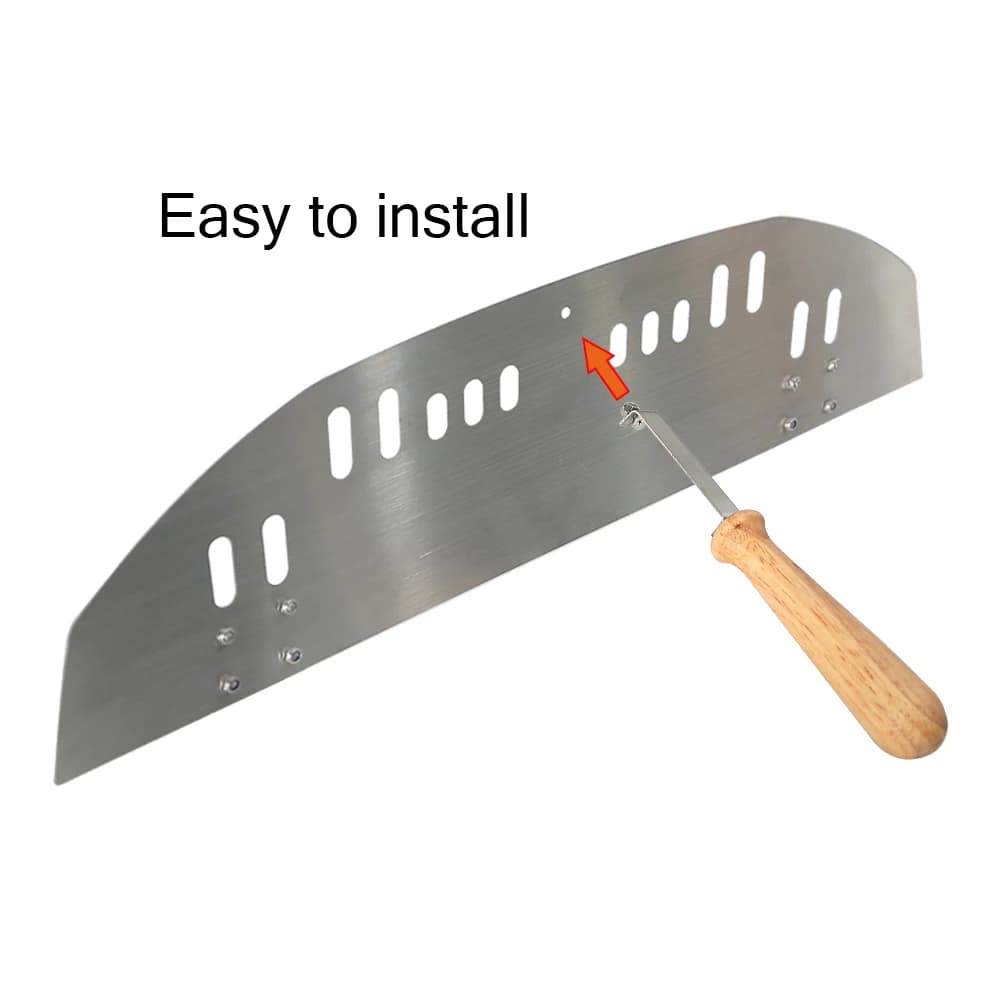 باب فرن بيتزا أونيلي مقاس 12 بوصة أو 16 بوصة لفرن أوني كودا، حجم مثالي لفرن بيتزا أوني كودا. - 2