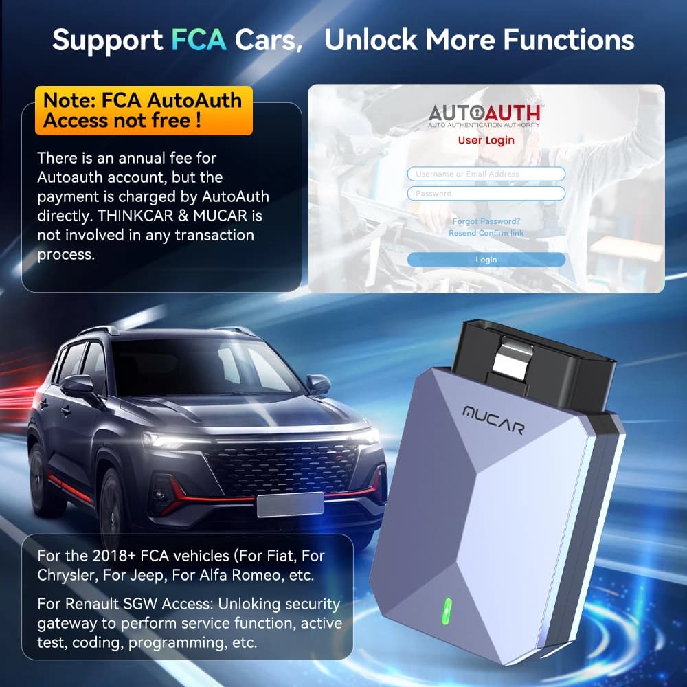 ماسح MUCAR BT200 Max OBD2 تحديث مجاني مدى الحياة تحكم ثنائي الاتجاه CAN FD أداة تشخيص جميع الأنظمة 15 إعادة ضبط لجميع السيارات - 6