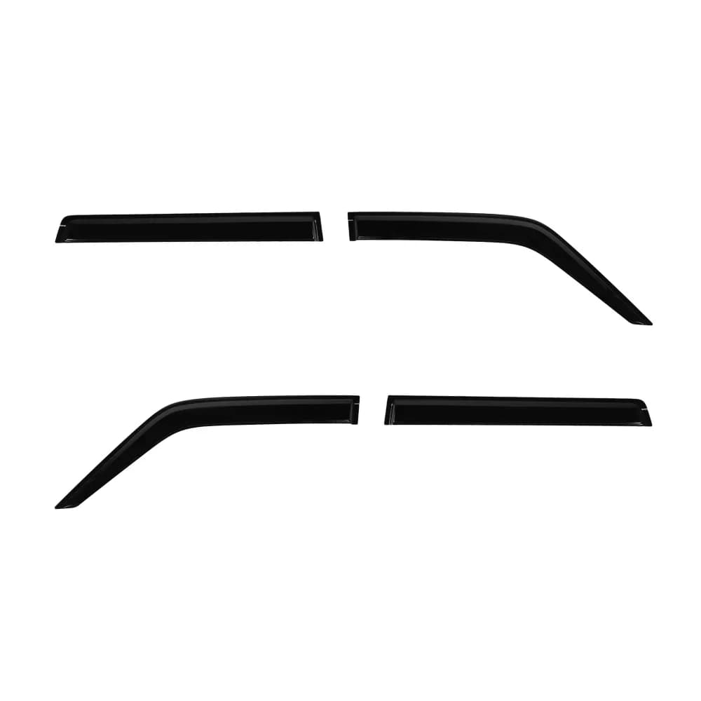 Side Window Visor Rain Awnings Shelters Deflector Weatherstrip Wind Visor Ventilation Guard for Nissan Patrol GU Y61 1998-2016 - 3