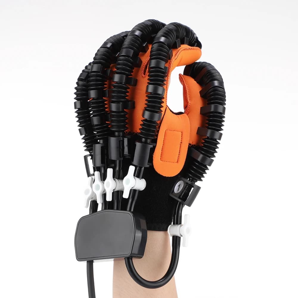 Rehabilitation Robot Glove Hand Exerciser Finger Training Gloves Stroke Hemiplegia Devices Hand Rehabilitation Trainer Rehab - 5