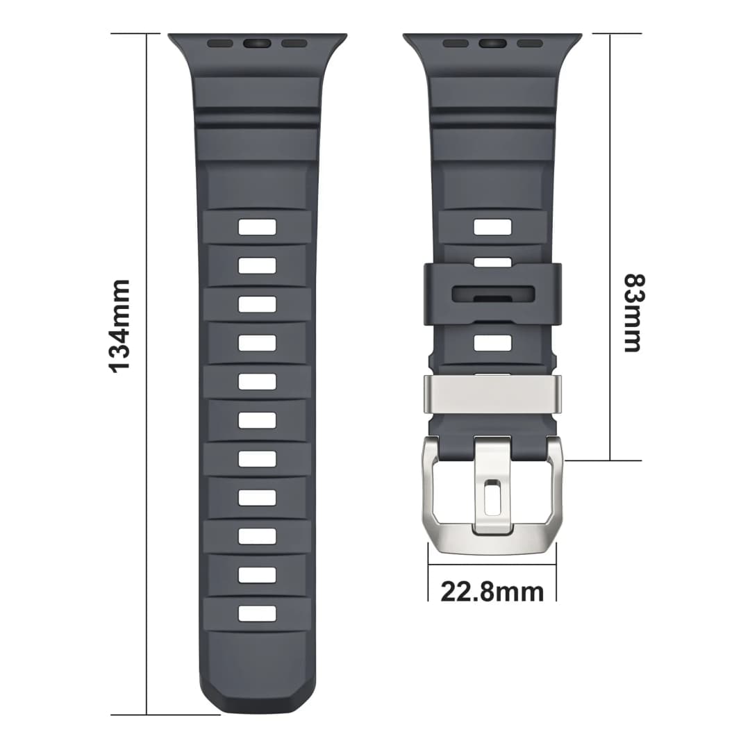 Fluorescence Silicone Strap for Apple Watch Ultra 2 49mm Series 10 46mm 9 8 7 45mm Sport Band Bracelet Iwatch 6 SE 5 4 44mm 42mm - 5