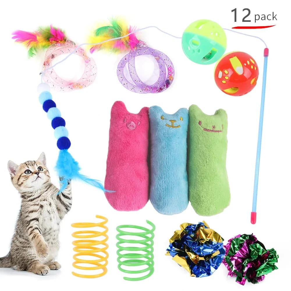Cat Toys Mouse Shape Balls Foldable Cat Kitten Play Tunnel Chat Funny Cat Tent Mouse Supplies Simulation Fish Cat Accessories - 6