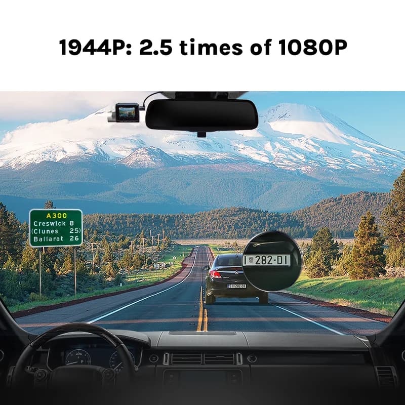 70mai A500S Dash Cam Pro Plus+ 1944P 140FOV 70mai Car DVR Support Rear Cam WIFI Built-in GPS ADAS 24h Parking Surveillance - 3