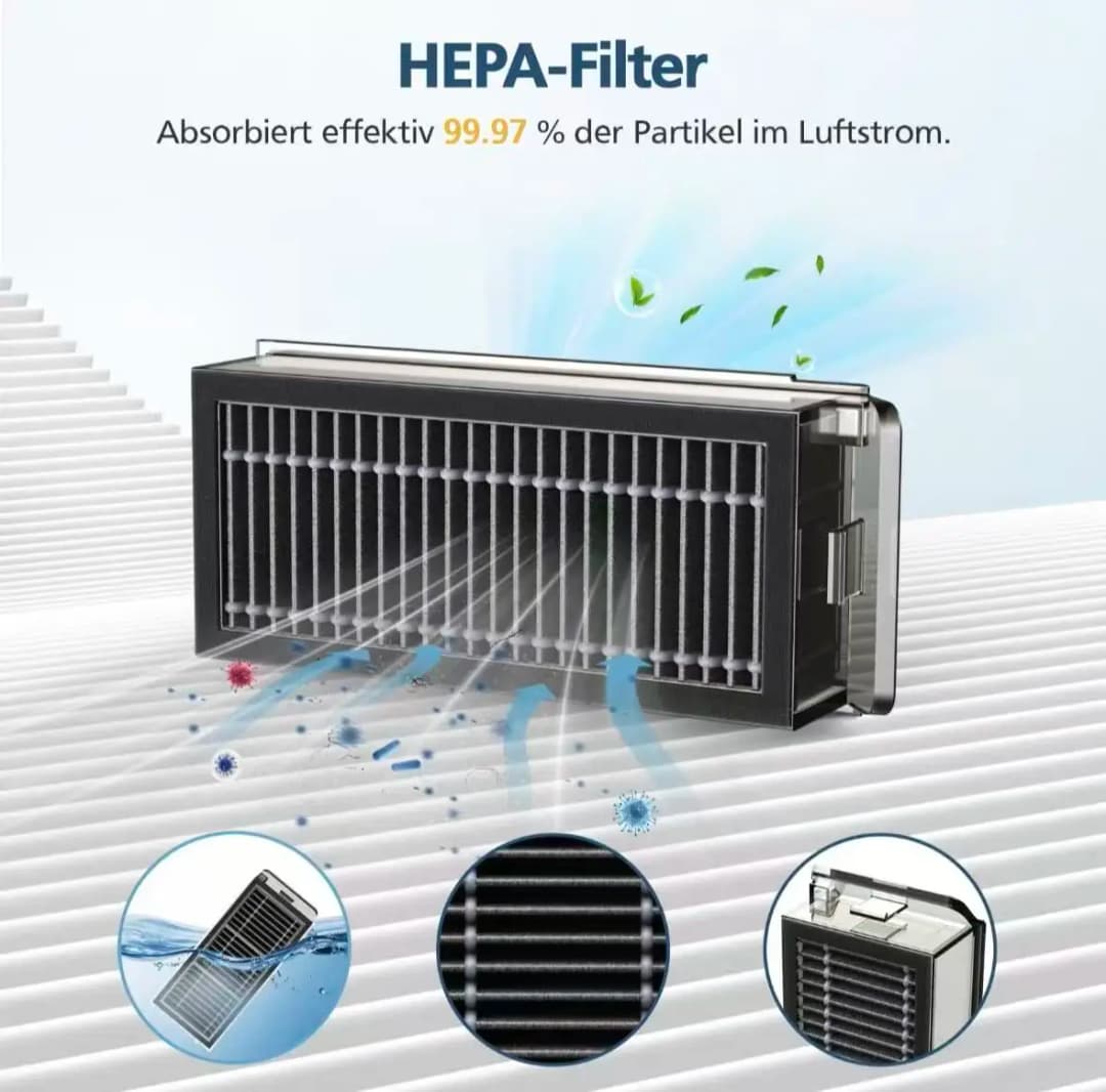 Dreame X50 UItra / S40 Enhanced Robot Vacuum Spare Parts Main Side Brushes Mop Cloths HEPA Filters Dust Bags Accessories - 3