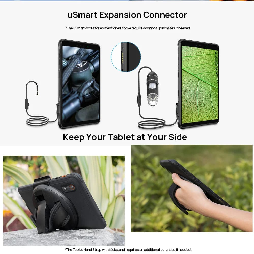 جهاز Ulefone Armor Pad Pro لوحي متين IP68/IP69K 4G MT8788 لوحي ذاكرة وصول عشوائي 16 جيجابايت (8+8 جيجابايت ذاكرة وصول عشوائي) ذاكرة قراءة فقط 128 جيجابايت 48 ميجابكسل Android 7650 مللي أمبير في الساعة - 6