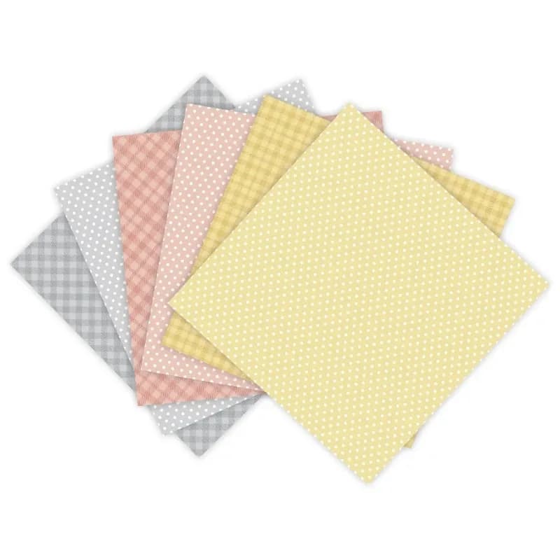 12 Sheets Pastel Spring Craft Paper Pack for Scrapbooking Card Making DIY Origami Background Paper with Cutting Dies - 3