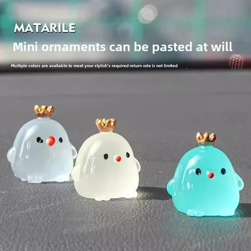 Cute Animal Car Novice And Beginner Driving Safety Point Luminous Stickers For Driving Assistance Signs Car Accessories - 4