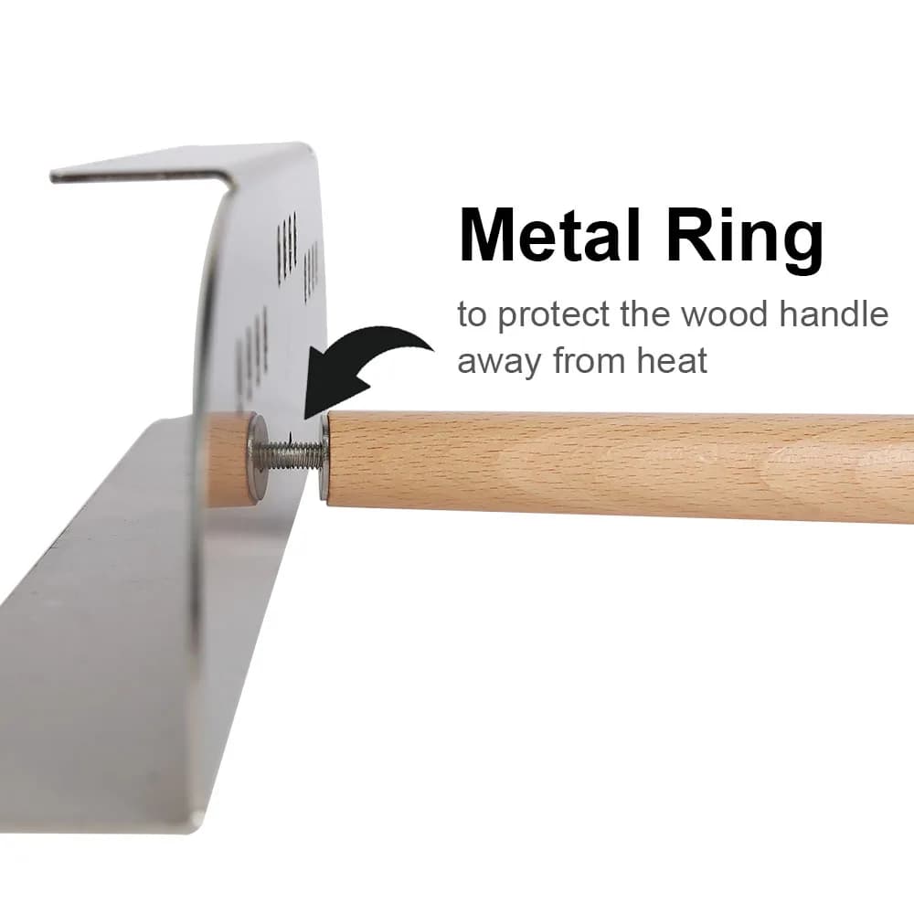 باب فرن Gozney Arc XL، باب فرن بيتزا من الفولاذ المقاوم للصدأ عالي التحمل، مصمم بشكل مثالي لفرن Gozney Tread - 5