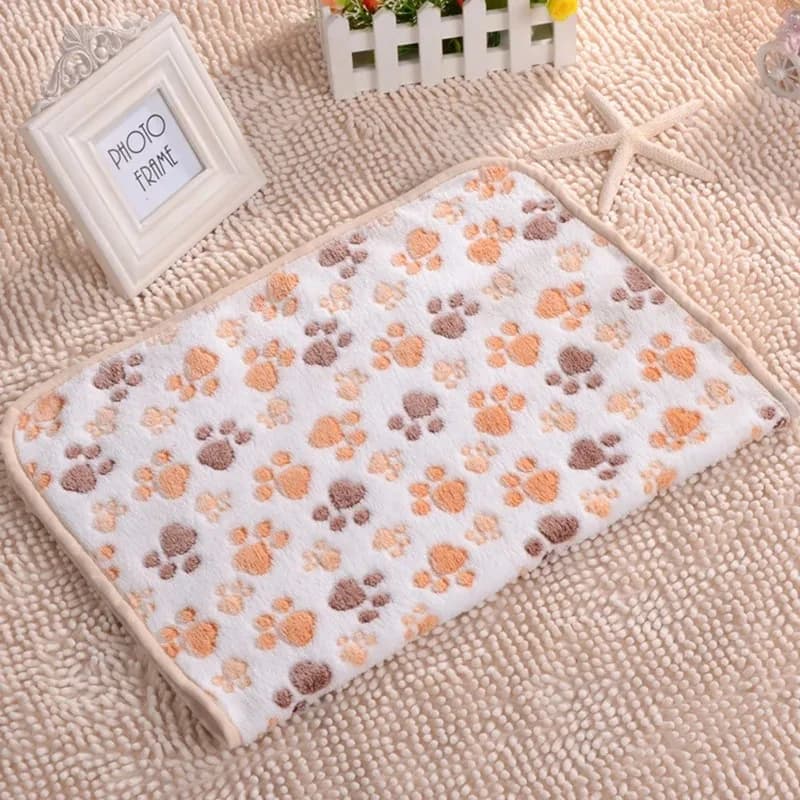 Cute Warm Pet Bed Mat Cover Towel 3 Sizes Handcrafted Cat Dog Fleece Soft Blanket for Small Medium Large dogs Puppy Pet Supplies - 6