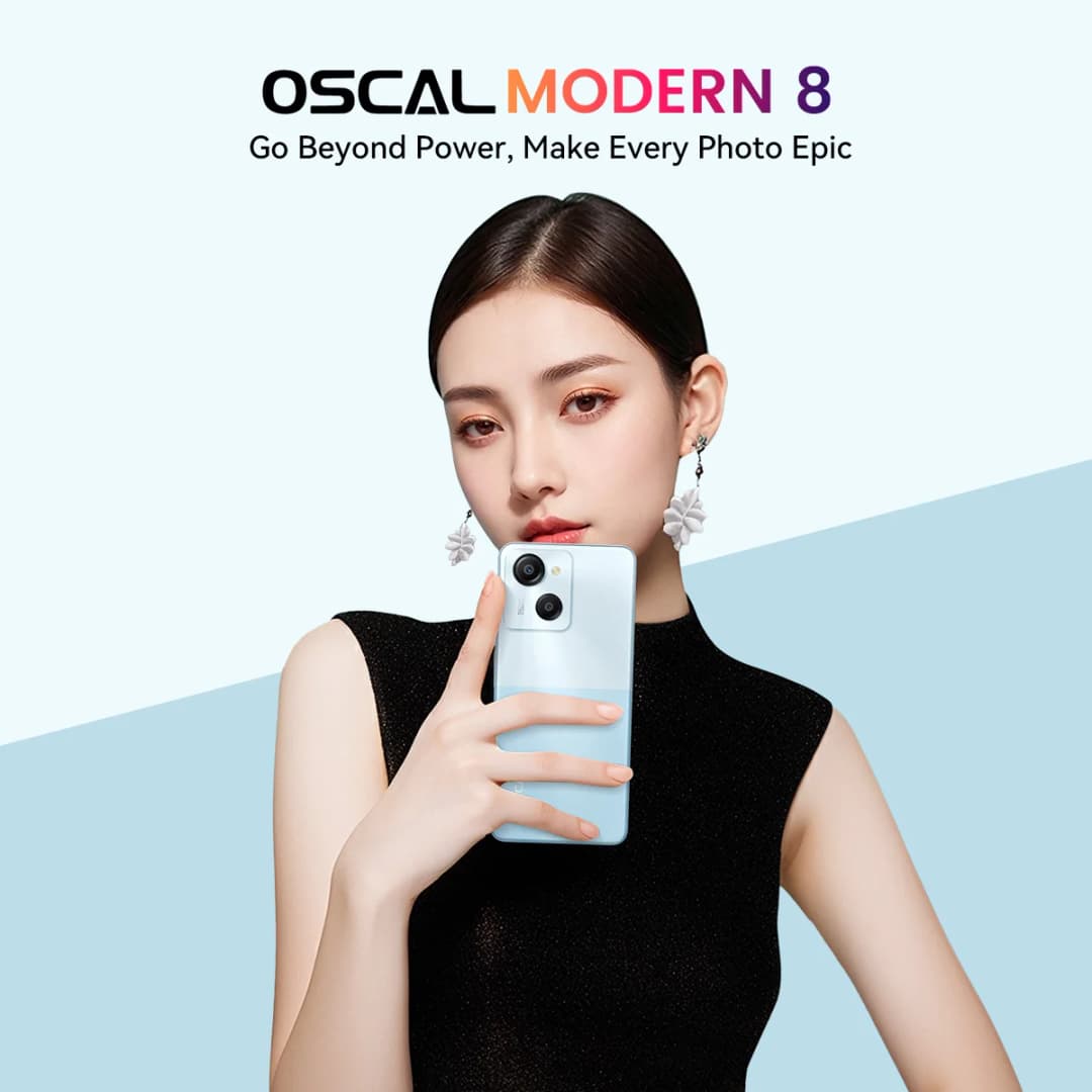 Blackview OSCAL MODERN 8 Smartphone 6.75inch Display 128GB/256GB ROM 50MP Rear Camera Mobile Phone 6000mAh Battery Android 13 4G