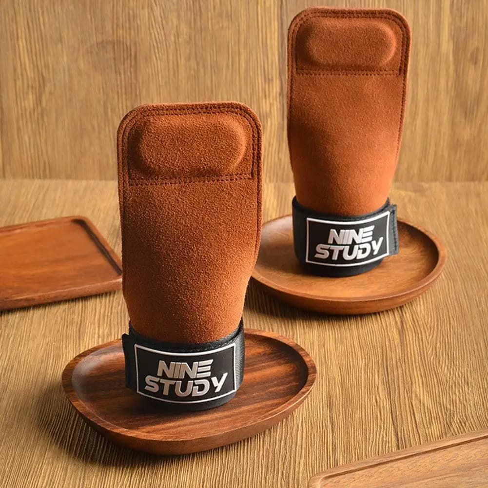 Fitness Pull-up Assist Belt Male Pull-up Wrist Grip Belt Wrist Support Gloves Bench Push-pull Back Auxiliary Horizontal Bar - 2