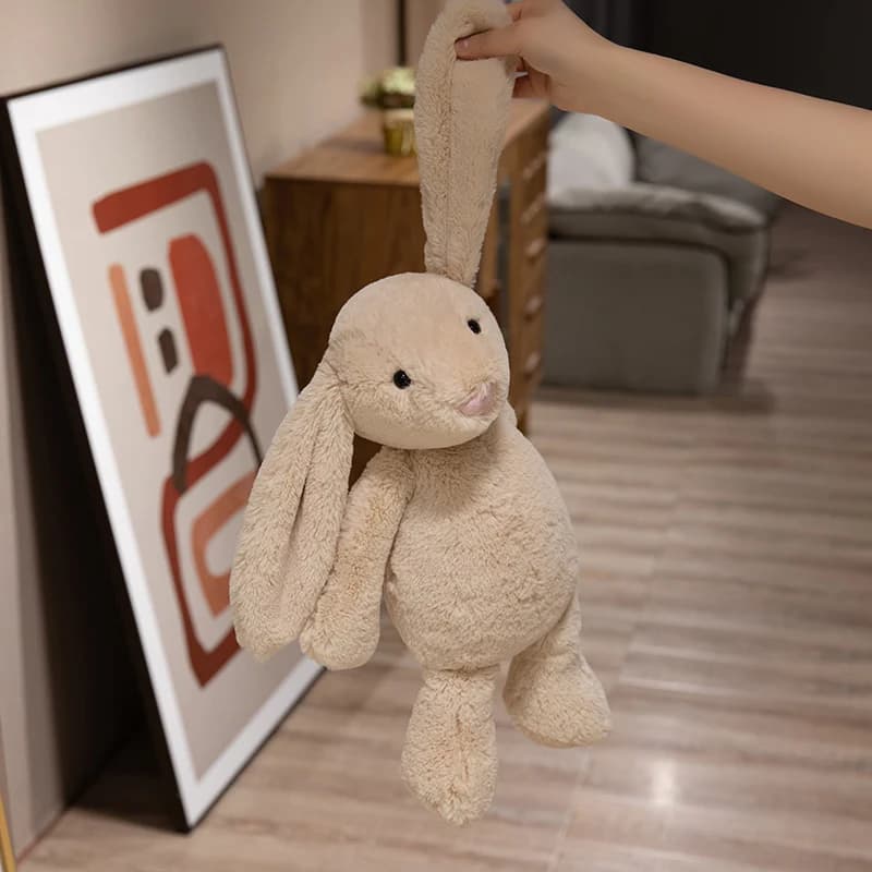 Cute Lop Rabbit Plush Toy Soft Stuffed Long Ears Bunny Doll Funny Baby's Sleeping Companion Delicate Home Decoration Kids Gifts - 6
