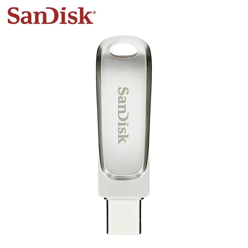 Sandisk DDC4 Dual Interface USB3.2 Pen Drive Mental Meory stick HighSpeed Up To 400MB/S 32GB 64GB 128GB 256GB 512GB 1TB - 2