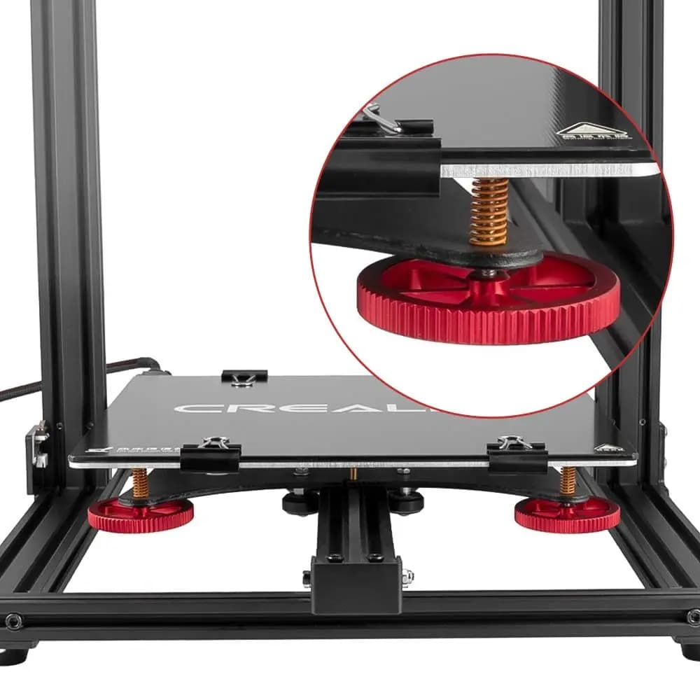 ترقية نوابض Ender 3 Pro الرسمية من Creality، نوابض سرير الطابعة ثلاثية الأبعاد، نوابض تسوية السرير متوافقة مع سلسلة Ender 3 - 5