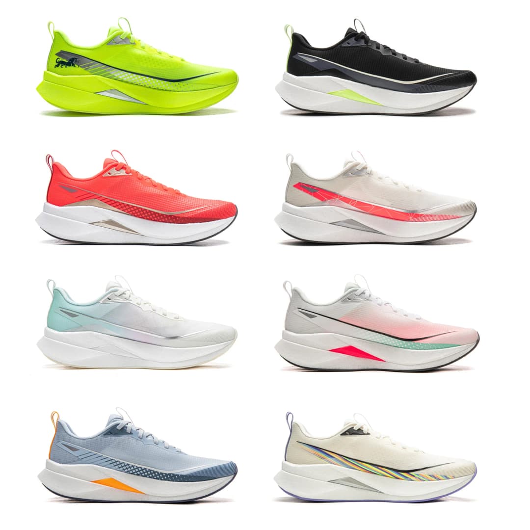 Li-Ning Men's RED HARE 9 PRO Racing Running Shoes BOOM Cushion Rebound Breathable Reflective LiNing Stable Sneakers ARPW001 - 2