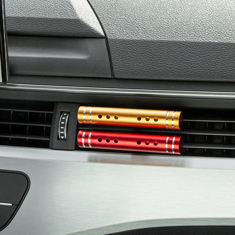 معطرات هواء للسيارة ناشر عطور مشابك تهوية أعواد زيت عطري أساسي إكسسوارات زخرفة عطرية للسيارات للنساء والرجال - 4