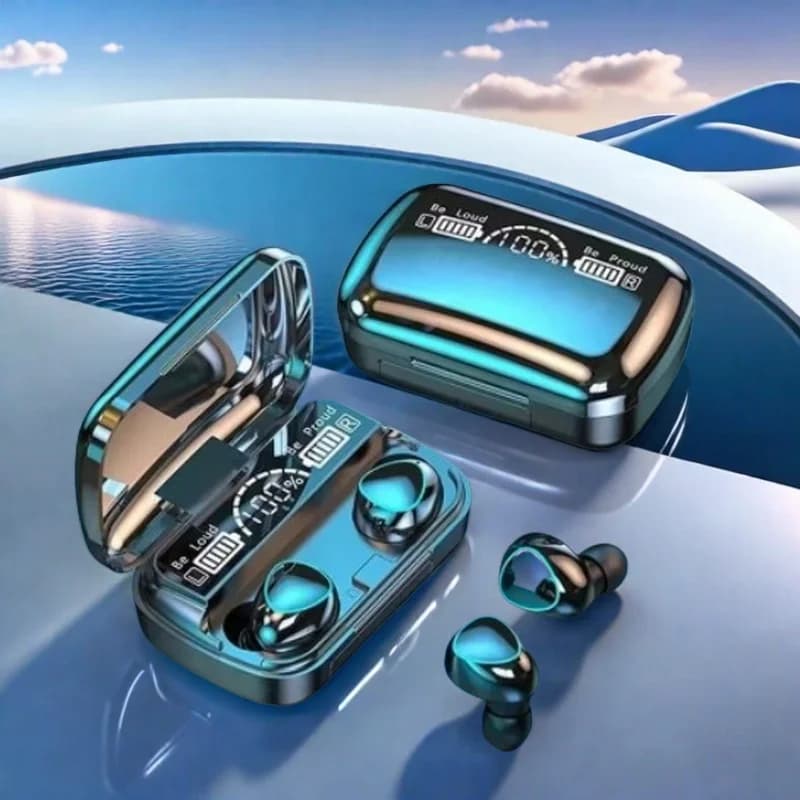 الأصلي M10 سماعات بلوتوث اللاسلكية سماعات الأذن الرياضة ستيريو إلغاء الضوضاء سماعة ميكروفون المتكلم Caixa De Som Gamer