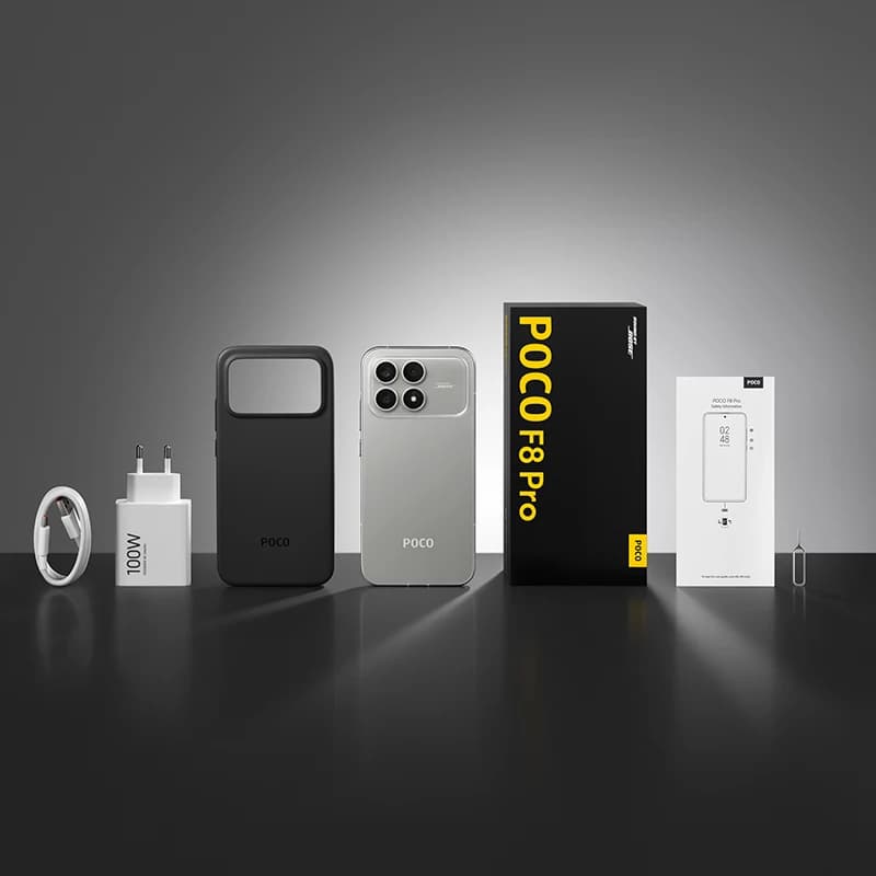 【عرض عالمي】 هاتف POCO F8 برو نسخة عالمية معالج ثماني النواة سناب دراجون 8 إيليت 6.59 بوصة 120 هرتز شاشة AMOLED كاميرا 50 ميجابكسل OIS - 6