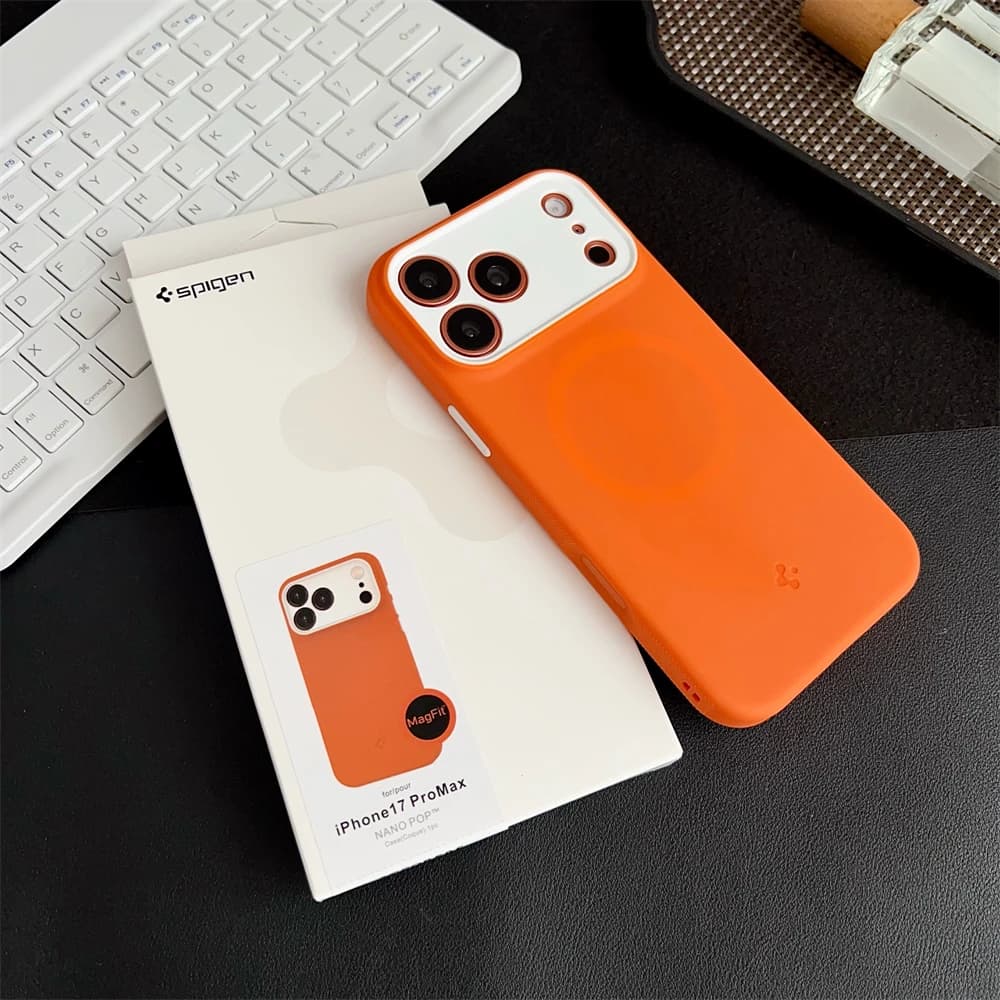 Spigen Fit MagFit Hide Magnetic Liquid Silicone Case For iPhone 17 Pro Max Air For Magsafe Wireless Charging Shockproof Cover - 2