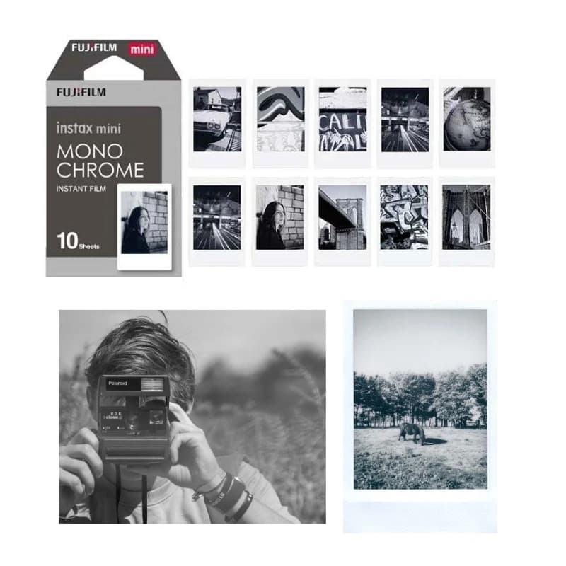 10 - 60 Sheets Fujifilm Instax Mini 12 11 8 9 Film  Fujifilm Instax Mini Color Film For 70 7s 50s 50i 90 25 Share SP-1 2 Camera - 2