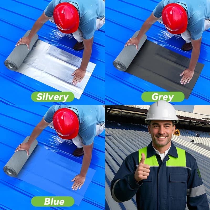 iron surface waterproof,waterproof film,iron sheet and RV roof leak-proof sealant,metal surface waterproof,industrial metal roof - 3