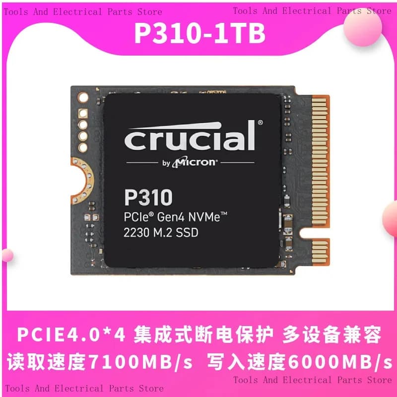 Crucial Crucial P310 1tb \2t.22230 Notebook SSD Solid State Drive Others - 4