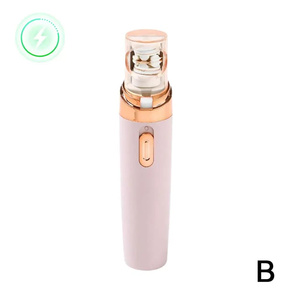 1pc Electric Eyebrow Trimmer Mini Eye Brow Epilator Razor Portable Removal Shaver Lipstick Hair Shape Tool Facial Painless D1G7 - 6