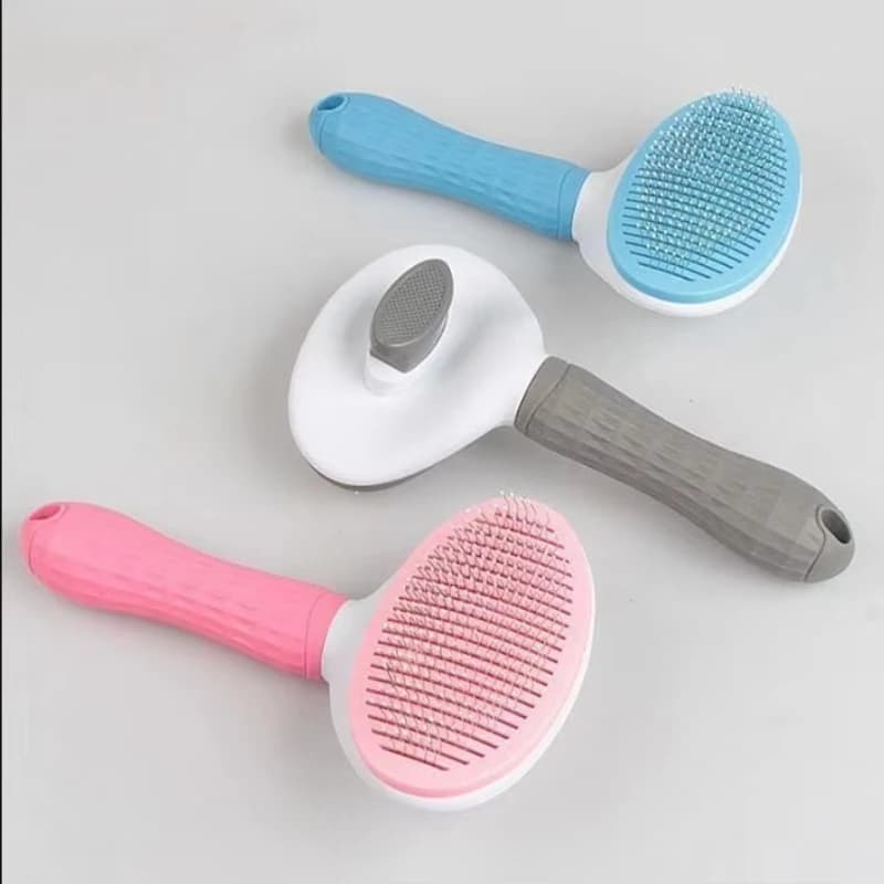 Pet Dog Hair Brush Cat Comb Grooming And Care Cat Brush Stainless Steel Comb For Long Hair Dogs Cleaning Pets Dogs Accessories - 4