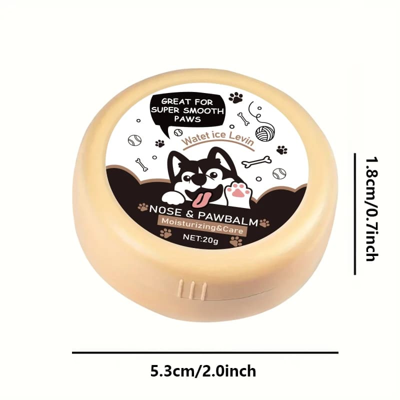 20g Dog Nose and Paw Balm Dog Paw Cream Cats Dogs Paw Protector Cream Pet Feet Moisturizer Pet Crack Feet Repair Pet Accessories - 4
