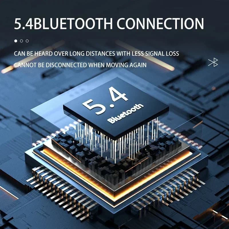 KY2 سماعات لاسلكية واحدة توصيل الهواء OWS سماعة HiFi الأذن هوك الموسيقى الرياضة إلغاء الضوضاء سماعة لجميع الهواتف الذكية - 6