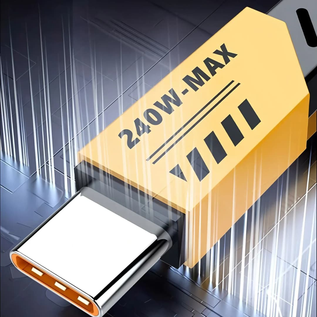 3 في 2 240 واط سلك شحن سريع لمايكرو USB نوع C كابل الشاحن 1.2 متر منفذ USB متعدد سلك شحن USB متعدد آيفون هواوي - 5