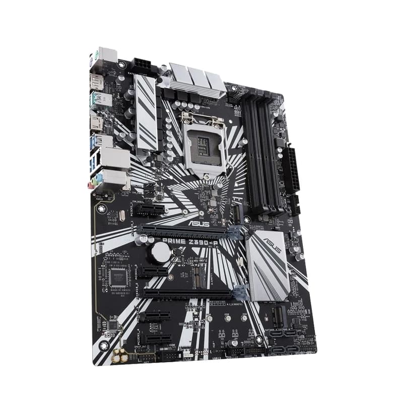 ASUS PRIME Z390-P supports 8th 9th generation processors LGA 1151 DDR4 motherboard - 5