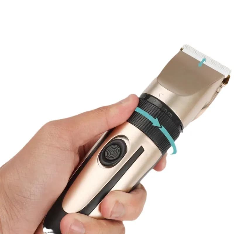 HOMEFISH Electric Hair Trimmer Shaver Professional Rechargeable Shavers Barber hair Cutting Machine - 4