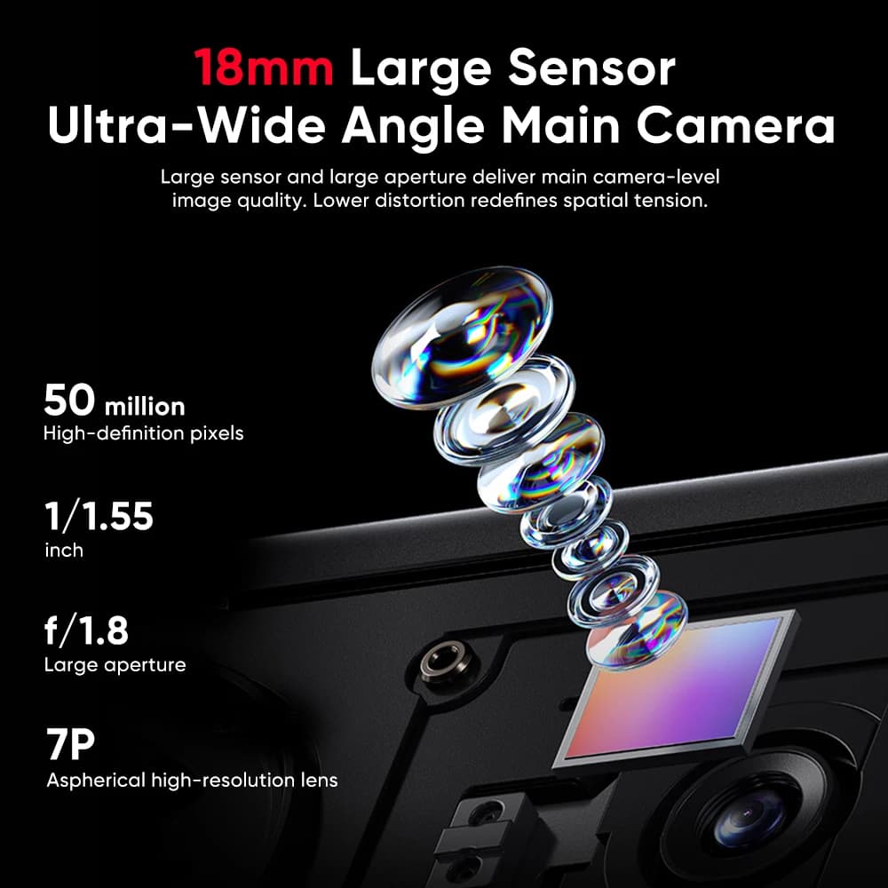 هاتف نوبيا Z80 ألترا 5G - الإصدار العالمي، معالج سناب دراجون 8 إيليت جين 5، شاشة 6.85 بوصة 144 هرتز OLED، بطارية 7200 مللي أمبير، شحن سريع 90 وات، كاميرا 64 ميجابكسل - 6