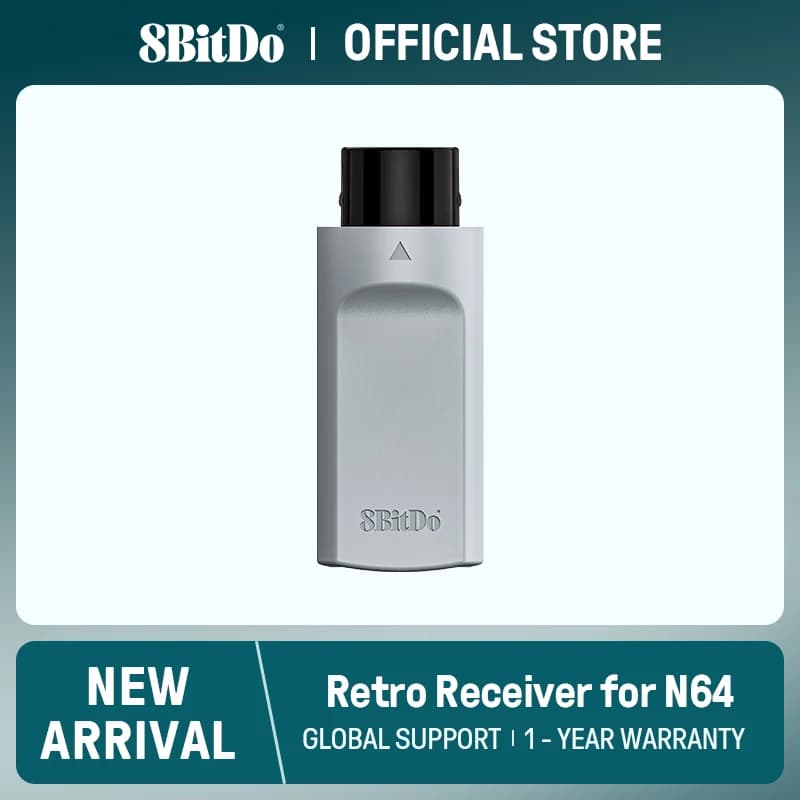 8BitDo مستقبل ريترو لجهاز N64 وويندوز، متوافق مع وحدة تحكم Xbox وSwitch Pro وPS5/PS4 على جهاز N64