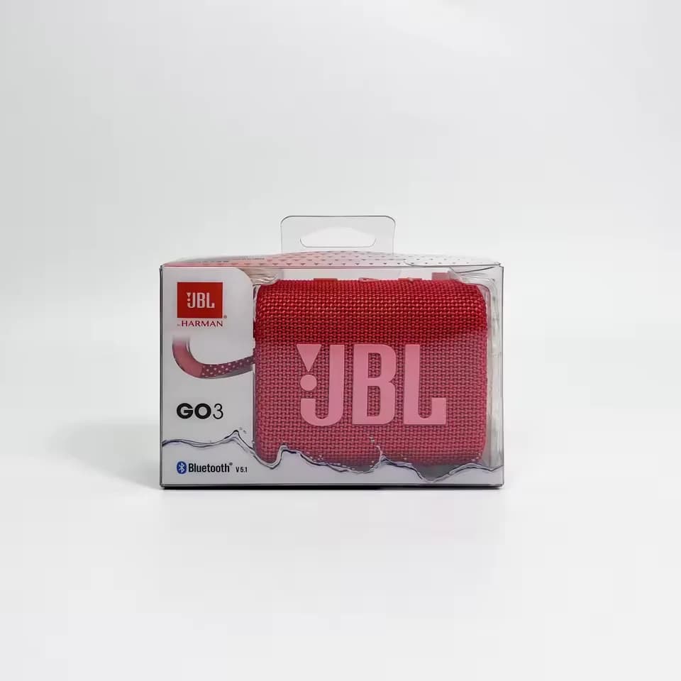 سماعة بلوتوث لاسلكية أصلية JBL GO 3 محمولة مقاومة للماء، سماعات خارجية للرياضة والباس والحفلات JBL GO3 - 4