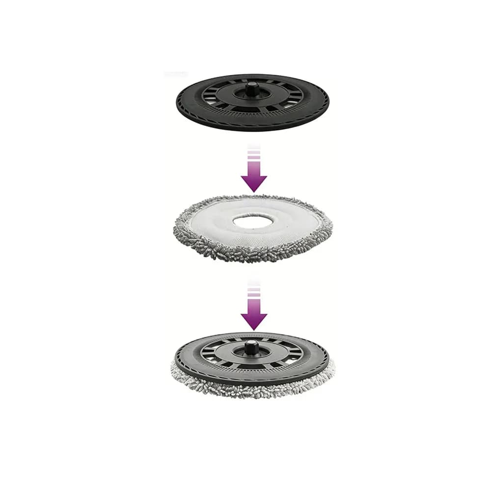 وسادات ممسحة روبوت أصلية من Dreame L10s Pro Ultra Heat/L10s Ultra Gen2/X40 Ultra/X40 Master/L40 Ultra/L20Ultra/X30 Ultra مع حامل - 6
