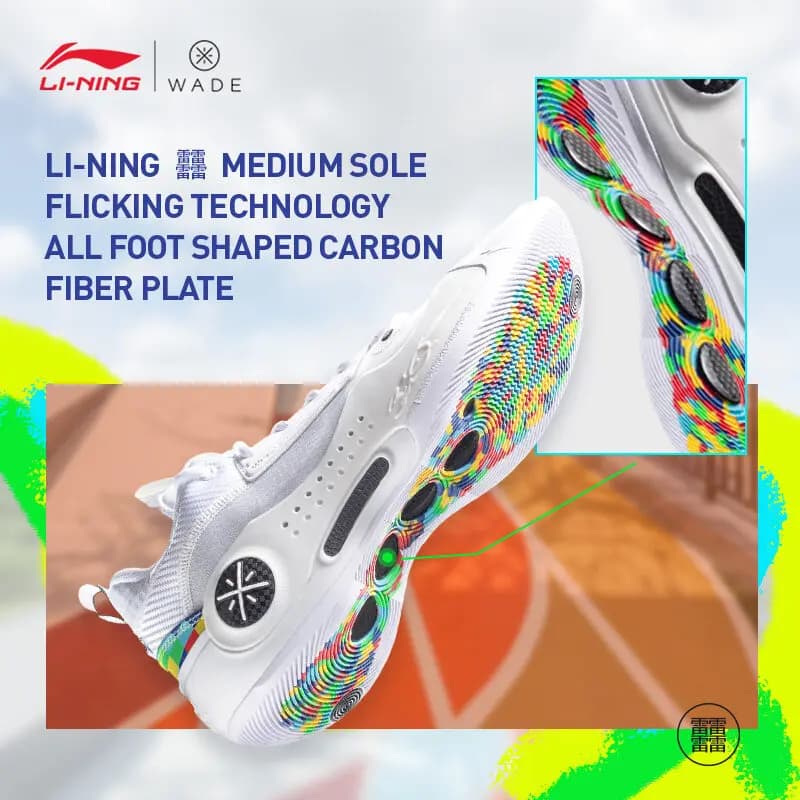 حذاء لي نينغ Way of Wade 10 لكرة السلة، أحذية رياضية احترافية، سنيكرز ABAS083 - 4