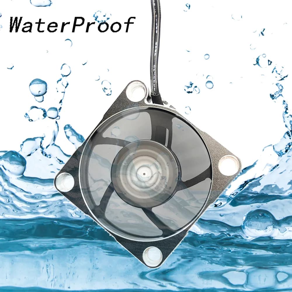 YSIDO WaterProof Hight Speed Cooling fan 3010 3510 4010 4510 for 1/7 1/8 1/10 1/12 RC Car 3650 3660 4274 4292 Brushless Motor - 2