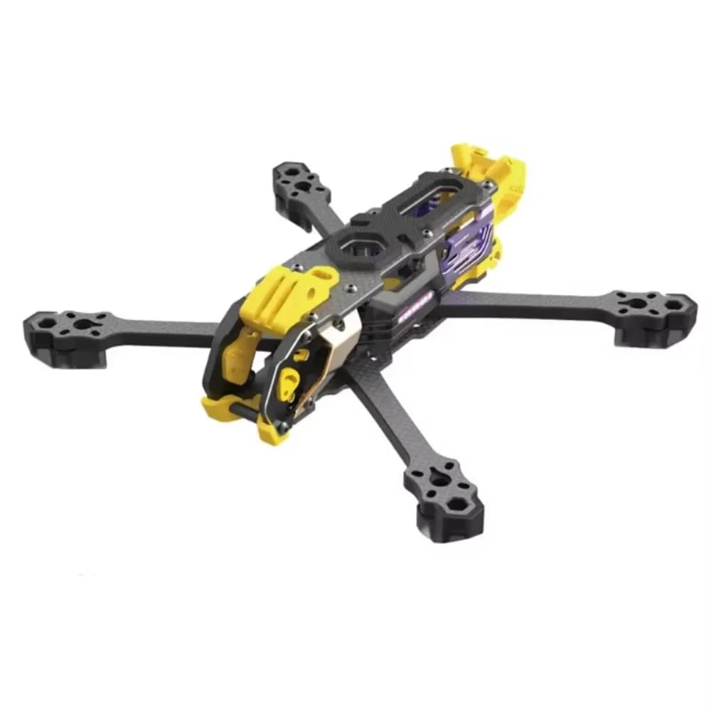 مجموعة إطار SpeedyBee Mario 5 O4 إصدار DC/XH مع لوحة ألياف كربونية FPV Freestyle طائرة سباق RC - 4