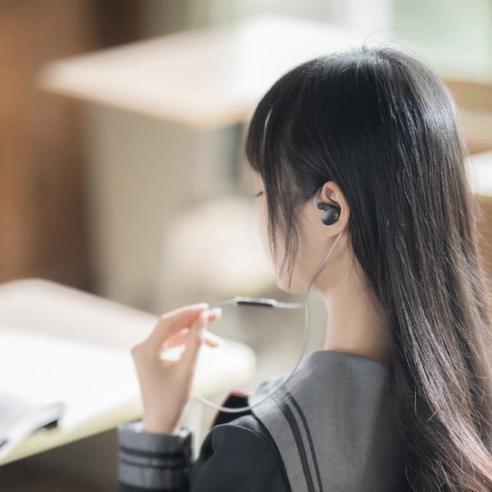 Moondrop CHU II DSP CHU2 Type C Earphone Dynamic Driver USB-C In-ear Headphone Monitor IEM Earbud With Detachable MIC cable - 4