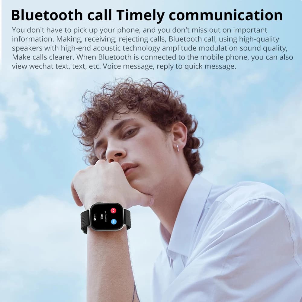 2025 COLMI P82 GPS Smart Watch 2.13" AMOLED HD Display Built-in GPS Men Women Smartwatch Bluetooth Calling For Xiaomi Phone - 5