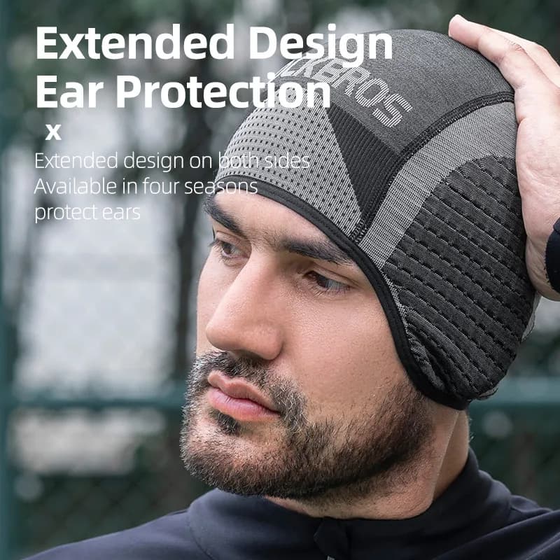ROCKBROS Cycling Cap Outdoor Sports Balaclava Motorcycle Hat Sun Protection Riding Bike Caps Windproof MTB Cycling Headwear - 6