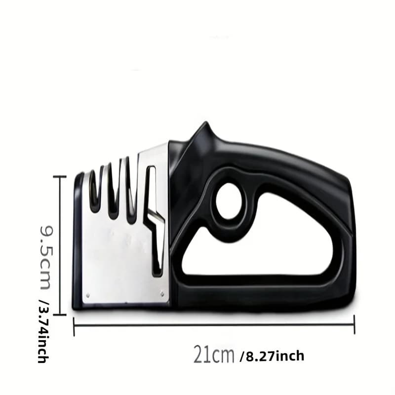 4-in-1 Professional Tungsten Fast Sharpener for Kitchen Knives and Scissors - Household Knife Tool - 4