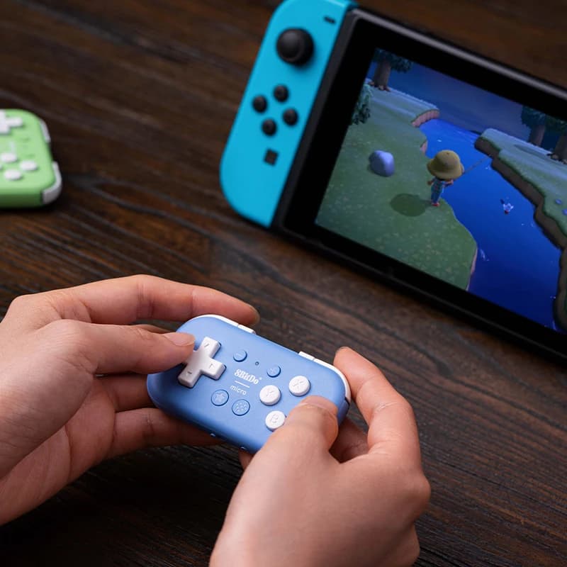 8Bitdo يد تحكم بلوتوث صغيرة الحجم مصغرة للتبديل وأندرويد وRaspberry Pi، تدعم وضع لوحة المفاتيح - 6
