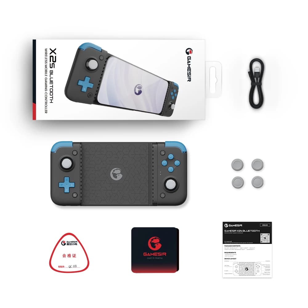 ذراع تحكم جوال GameSir X2s لألعاب الأندرويد، يدعم ألعاب السحابة، إكس بوكس جيم باس، ستاديا، إكس كلاود، مع عصا تحكم بتأثير هول - 6